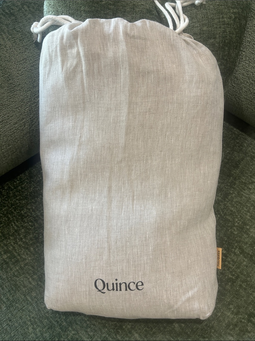 New Quince European Linen Duvet - Picture 7 of 7